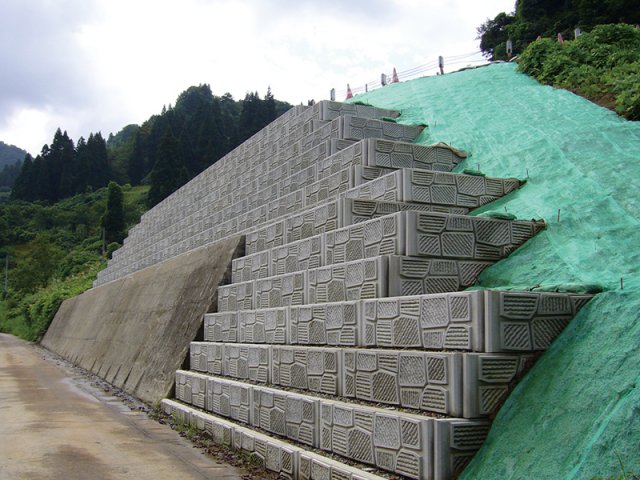 棚田擁壁 | 擁壁・法面保護