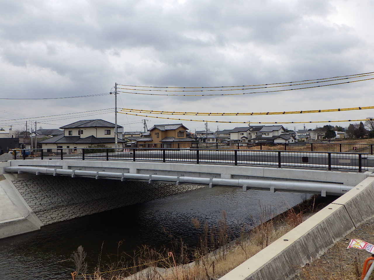 令和3年度国県道整備国交付金事業（防災・安全交）（－）細江浜北線（雷神橋）上部工架設工事