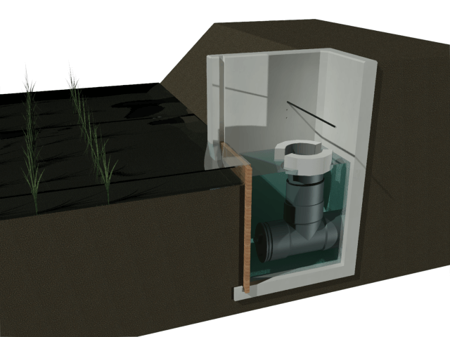 田んぼダム器 | 水路